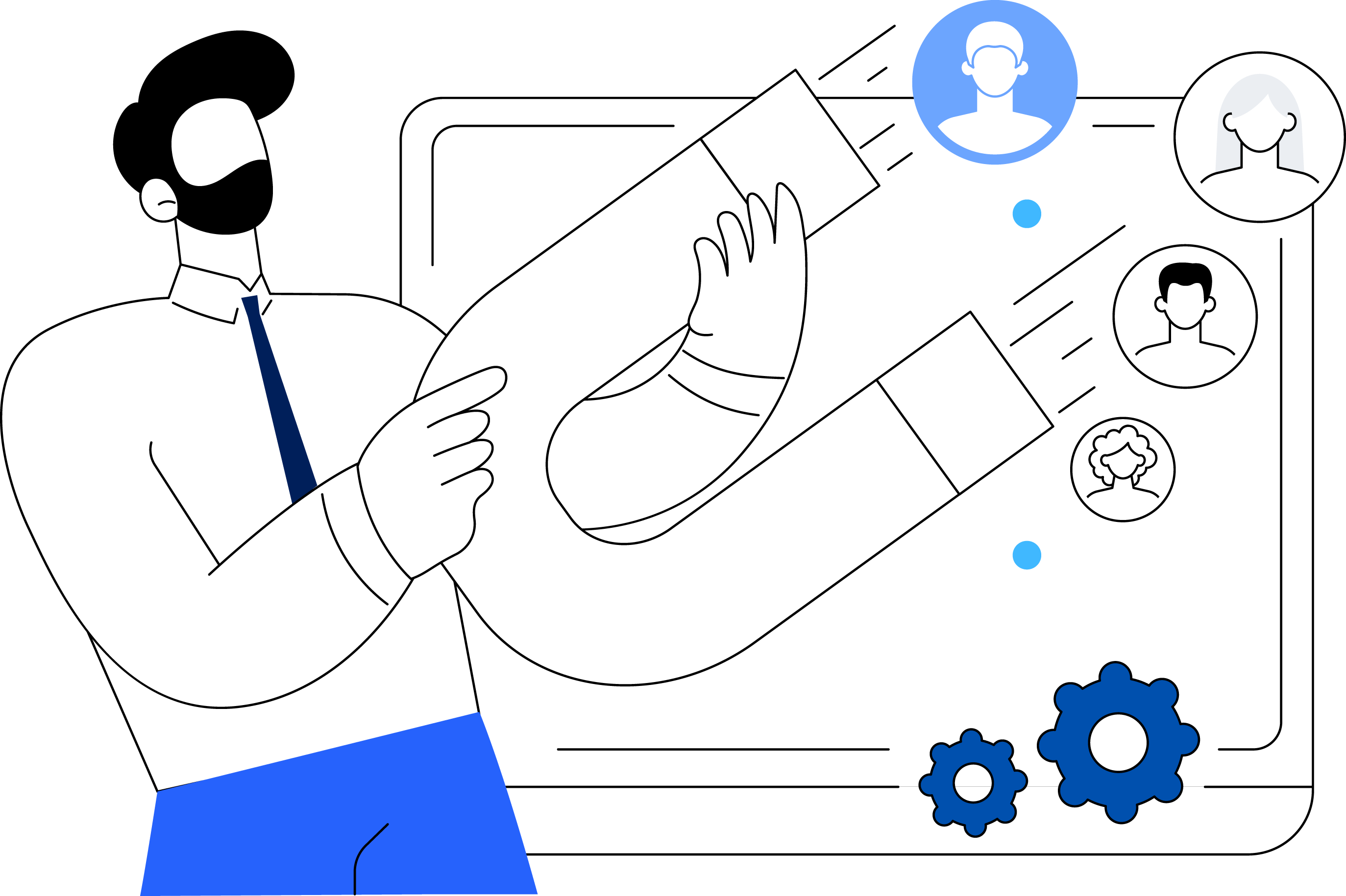 Lead optimized advisor websites