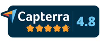 4.8 stars on Capterra Customer Reviews