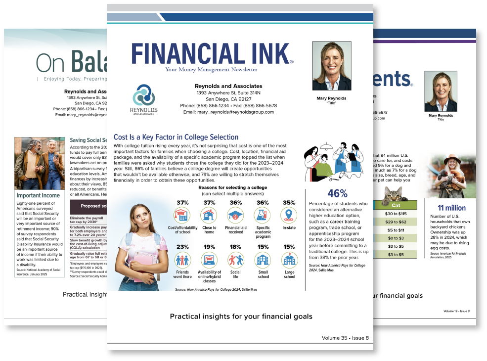 Deliver Added Value with a Print Newsletter Clients Can Share