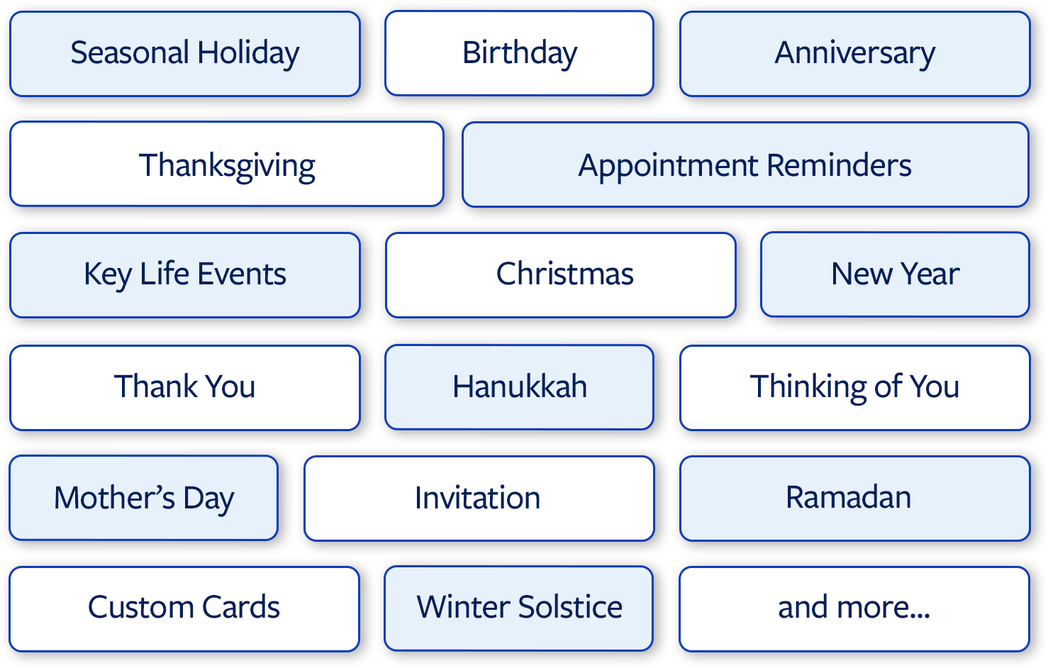 eCards for virtually any occasion