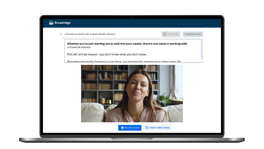 Video marketing made easy for financial advisors